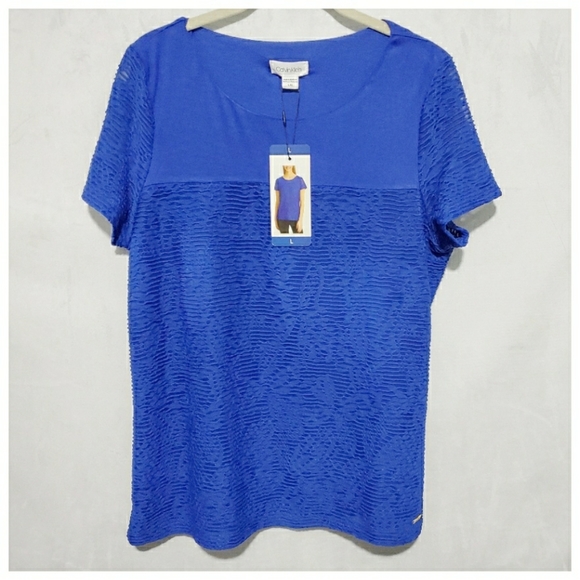 Calvin Klein Tops - NWOT Women's Calvin Klein blouse size L